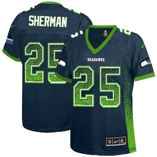 Nfl Richard Sherman Seattle Seahawks Women S Elite Drift Fashion Nike