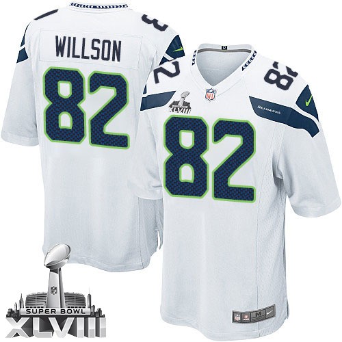 NFL Luke Willson Seattle Seahawks Youth Limited Road Super Bowl XLVIII ...